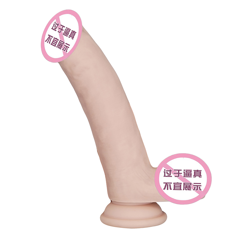 804 Penis Ampliación Telescópico Empujado Pene perro Enorme consolador anal Toy de sexo Big Long Realistic Dildo para mujeres